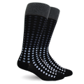 Polka Dot Cotton Black Energy Socks
