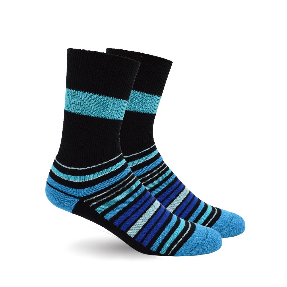 Diabetic Socks for Men & Women - Blue Stripes – Dr. Segal's - Canada